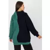 Bluza Damska Model RV-BL-8233.32X Black/Green - Rue Paris