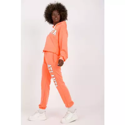 Spodnie Komplet Model EM-KMPL-734.35P Fluo Orange - Ex Moda