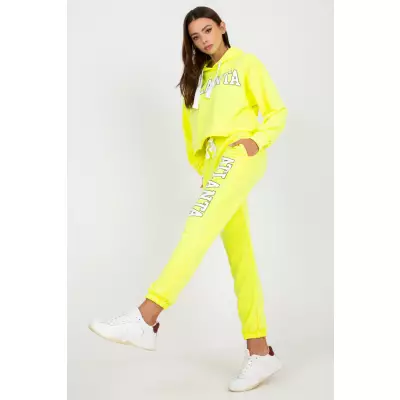 Spodnie Komplet Model EM-KMPL-734.35P Fluo Yellow - Ex Moda