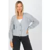 Sweter Kardigan Model TW-SW-BI-6030.02 Grey - Och Bella