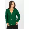 Sweter Kardigan Model LC-SW-8035.06X Dark Green - Rue Paris