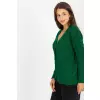 Sweter Kardigan Model LC-SW-8035.06X Dark Green - Rue Paris