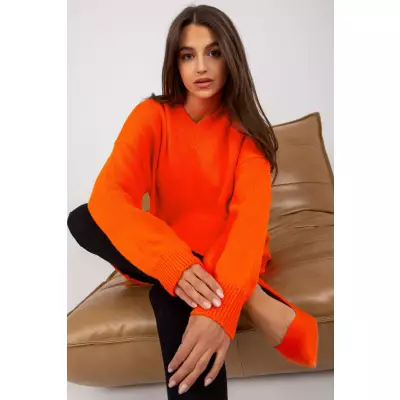 Sukienka Model LC-SW-0341.38P Orange - Rue Paris