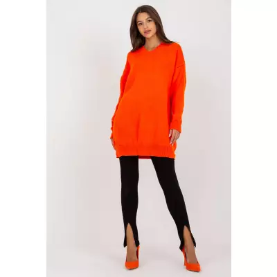 Sukienka Model LC-SW-0341.38P Orange - Rue Paris