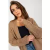 Sweter Kardigan Model TW-SW-BI-M2201.87 Dark Beige - Och Bella