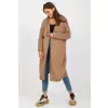 Sweter Kardigan Model TW-SW-BI-M56.35 Dark Beige - Och Bella