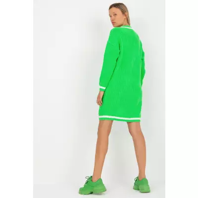 Sukienka Model LC-SW-8023.55P Fluo Green - Rue Paris