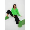 Sweter Kardigan Model LC-SW-8036.74P Fluo Green - Rue Paris