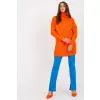 Sweter Damski Model LC-SW-8015.25P Orange - Rue Paris