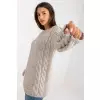 Sweter Damski Model LC-SW-8044.06X Light Beige - Rue Paris