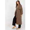 Sweter Kardigan Model LC-SW-8020.16P Brown - Rue Paris