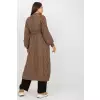 Sweter Kardigan Model LC-SW-8020.16P Brown - Rue Paris