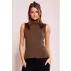 Sweter Damski Model AT-SW-6221.47P Khaki - AT