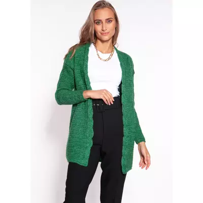 Sweter Kardigan Model SWE278 Green - MKM