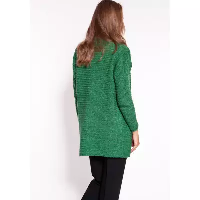 Sweter Kardigan Model SWE278 Green - MKM