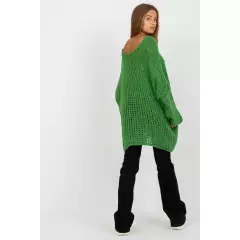 Sweter Damski Model TW-SW-BI-M2200.27 Green - Och Bella