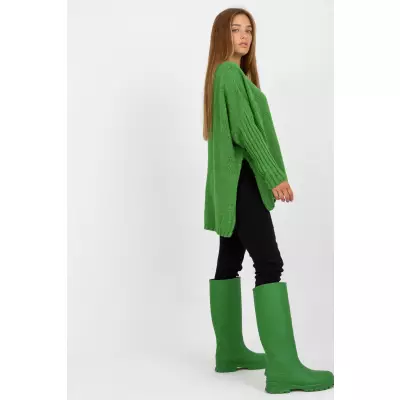 Sweter Damski Model TW-SW-BI-M559.08X Green - Och Bella