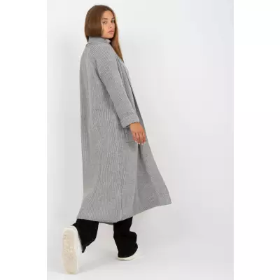 Sweter Kardigan Model TW-SW-BL-2453.91P Grey - Och Bella