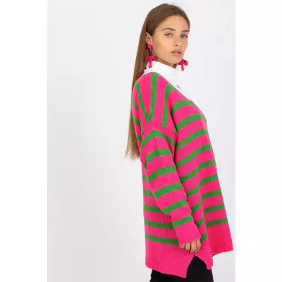 Sweter Damski Model TW-SW-BI-M59.25 Pink - Och Bella