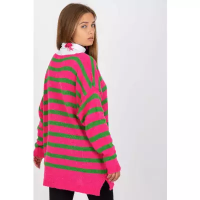 Sweter Damski Model TW-SW-BI-M59.25 Pink - Och Bella