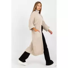 Sweter Kardigan Model TW-SW-BL-2689.92P Beige - Och Bella