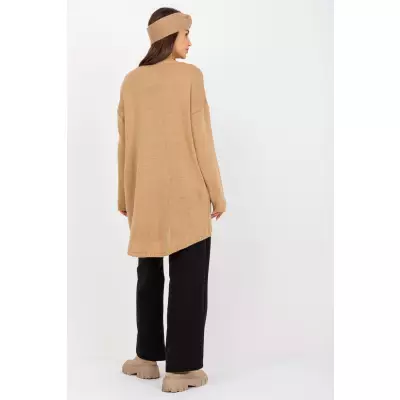 Sweter Damski Model TW-SW-BI-1222.13X Camel - Och Bella