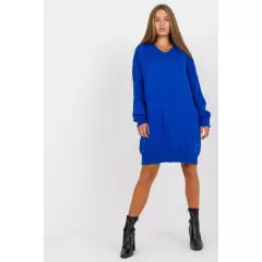 Sukienka Model LC-SW-0341.38P Cobalt - Rue Paris