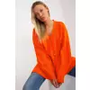 Sweter Kardigan Model LC-SW-0267.06X Orange - Rue Paris