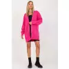 Sweter Kardigan Model LC-SW-0267.06X Fluo Pink - Rue Paris