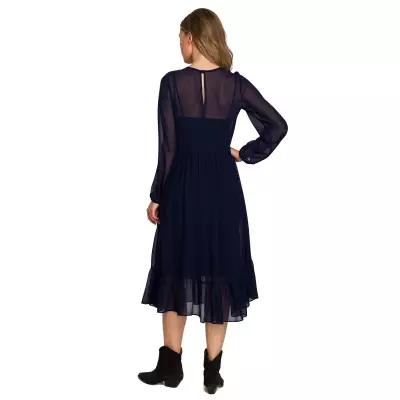 Sukienka Model S319 Navy - Stylove