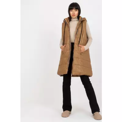 Kamizelka Model TW-KZ-BI-82019.09 Light Brown - Och Bella