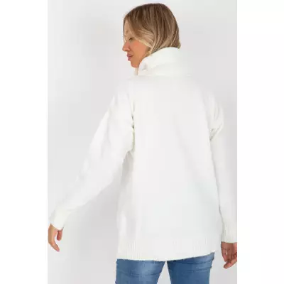 Sweter Damski Model LC-SW-0331.89P White - Rue Paris