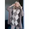 Sweter Damski Model 30088 Cappuccino - PeeKaBoo