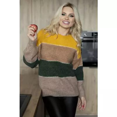 Sweter Damski Model 30084 Honey - PeeKaBoo