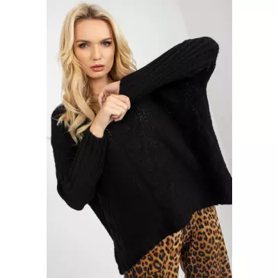 Sweter Damski Model TW-SW-BI-M903.33X Black - Och Bella