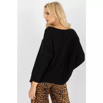 Sweter Damski Model TW-SW-BI-M903.33X Black - Och Bella