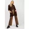 Sweter Kardigan Model LO-SW-LK-3002.98P Dark Brown - Rue Paris