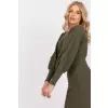 Sukienka Model RV-SK-6079.65 Khaki - Rue Paris