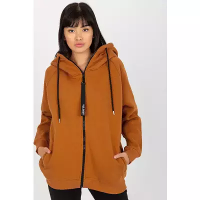 Bluza Damska Model AP-BL-AP-3003.59 Light Brown - Rue Paris