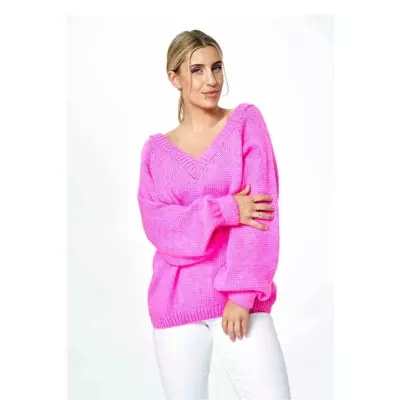 Sweter Damski Model M898 Pink - Figl