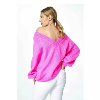 Sweter Damski Model M898 Pink - Figl