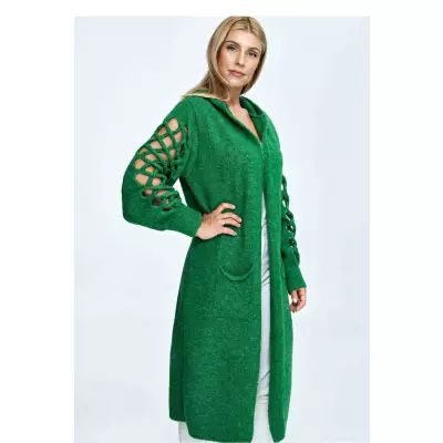 Sweter Kardigan Model M912 Green - Figl