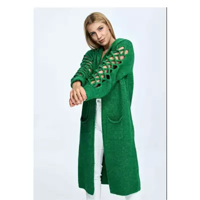 Sweter Kardigan Model M912 Green - Figl