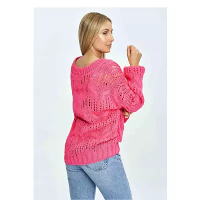 Sweter Damski Model M910 Pink - Figl