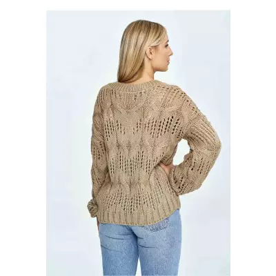 Sweter Damski Model M910 Brown - Figl