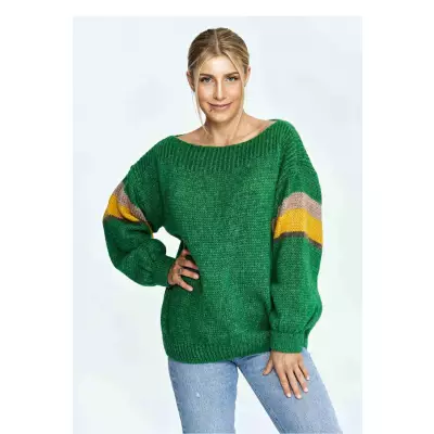 Sweter Damski Model M909 Green - Figl