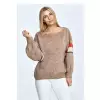 Sweter Damski Model M909 Brown - Figl