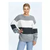 Sweter Damski Model M906 Grey - Figl