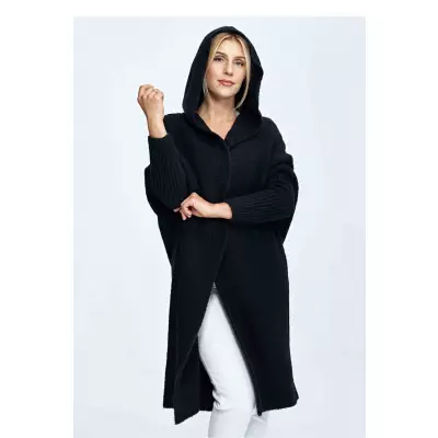 Sweter Kardigan Model M901 Black - Figl