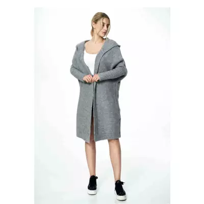 Sweter Kardigan Model M901 Grey - Figl